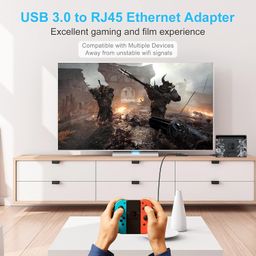 ETZIN Ethernet Adapter, USB 3.0 to RJ45 Gigabit LAN Adapter 10/100/1000Mbps USB Network Adapter for Windows 10/8.1/8/7/XP/Vita, EPL-770UG (Pack of 1) image 4