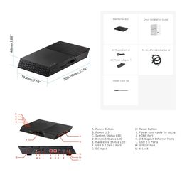 Asustor Flashstor 6 FS6706T - 6 Bay NAS Storage, Quad Core 2.0GHz, Six M.2 SSD Slots, Dual 2.5GbE Ports, 4GB RAM DDR4, Computer Network Attached Storage (Diskless) image 2
