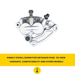 VTRUST Rear Brake Caliper Assembly Compatible for Bajaj Pulsar 135 / Discover 125 / Discover 125 ST (Front) image 5