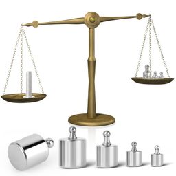 MEANLIN MEASURE 17 Pcs Scale Calibration Weight Kit, 10mg - 100g Precision Steel Calibration Weights, with Tweezers and Case for Digital Jewellery Scale Science Lab Weights Educational image 5