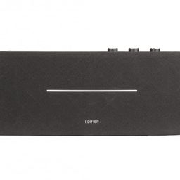 Edifier D12 Tabletop Speaker - Integrated Desktop Stereo Bluetooth Speaker - Wireless Computer Speaker for Desktop Use- 70 Watts RMS with Subwoofer Line Out - Wooden Enclosure image 1