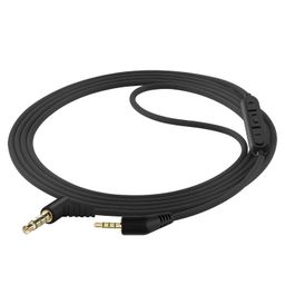 Geekria Audio Cable with Mic Compatible with Bose QuietComfort 3, QC3 Headphones Cable, 3.5mm to 2.5mm Replacement Stereo Cord with Inline Microphone and Volume Control (4 ft / 1.2 m) image 2