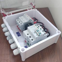Kenbrook Solar AJB DCDB 3 in 1 Out 600V Inbuilt 3 x 20A Fuses, 600V SPD and MCB 63A (3 Series/String x up to 12 Panels Max.) (with MCB, 3IN1 600V) image 3