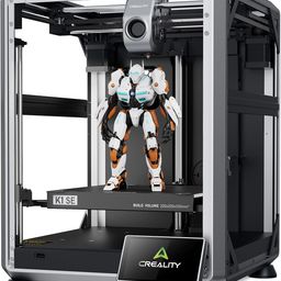 Creality K1 SE 3D Printer, 600mm/s High Speed 3D Printer, Automatic Leveling, Flagship Level, Direct Extruder, Quick Swap Trimetal Nozzle, K1 Upgrade 3D Printer, 3D Printer Body image 1
