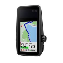 COROS DURA Solar GPS Bike Computers, 120-Hour GPS Battery Life, Solar Charging, 2.7" MIP Color Touchscreen, Fast Data Sync, Turn-By-Turn Navigation, Dual-Freq GPS, Strava, Ride with GPS, Komoot Routes image 1