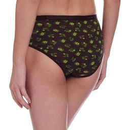 rupa softline Women's Mid Rise,Regular Soft Cotton Panties, Outer Elastic Waistband, Regular Fit,Full Coverage,Assorted Print, Pack of 3 image 3