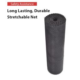 mahira polyglobal llp MAHIRA UV Stabilized Virgin HDPE Tree Guard Net Anti Bird Net Garden Fencing Net PVC Virgin HDPE 4 Feet Height X 5 Feet Length Black with 1 Cutter and 50 PVC Tags Tie Locks 4 X 5 FT image 2