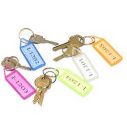 wekonnect WeKonnect; Multicolor Keyring & Keychain with Name Key Tag Labels image 3