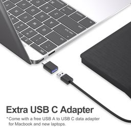 origbelie External CD/DVD Drive for Laptop, USB 3.0 CD Burner +/-RW CD ROM External DVD Drive Portable DVD Player for Laptop Desktop PC Apple Mac Windows 11/10/8/7/XP Linux OS image 5