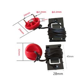 UJEAVETTE® Running Machine Safety Key Treadmill Magnetic Security Switch Lock Gym Round Plug image 5
