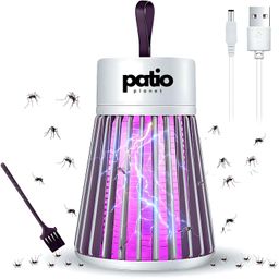 patio planet Eco Friendly Electronic LED Mosquito Killer Machine Trap Lamp, Theory Screen Protector Mosquito Killer lamp for USB Powered Electronic Mosquito Killer Bug Zappers (Bug Killer Lamp) image 1