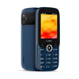 Lava A5_23 Dual Sim Keypad Mobile Phone (with Camera & Duo LED Torch) | 2.4" Large Display - Big Icons | Auto Call Recording | Loud Speaker & Number Talker| Long Battery Life (Blue) image 1