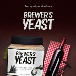 bake king Brewer's Yeast for Making Wine | Fast Fermentation Wine Yeast | High Tolerance 15% V/V (WINE YEAST 400GM) image 5