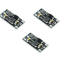 xcluma 3.7V to 12V mini DC-DC boost module, support 5V/8V/9V/12V output, lithium battery boost (Pack of 3) image 1