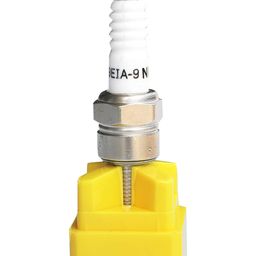 NIKAVI ISP04 Iridium Spark Plug Compatible for Kawasaki (All Models) / Beneli (All Models) / Honda CBR 250/150, Yamaha R15 V3 / R3/ FZ 25 / MT15 & Other Super Bikes - CR9EIA-9 image 3