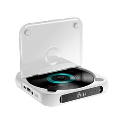 The Style Sutra Home CD Player Compact Compatible with Audio Music Player for Friends Language Learners Kids White image 2