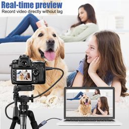 microware 4K HD to USB Type-C Video Audio Capture Card for Gaming OBS Live Broadcasting Recording image 4