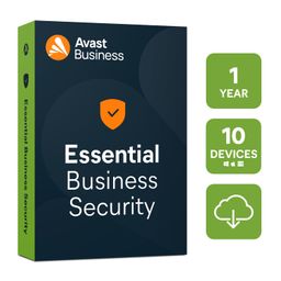 Avast Essential Business Security | 10 Devices 1 Year | Includes Online Management Platform | End Point Protection | Ransomware, Phishing & Data Protection | Windows, Windows Server & Mac OS | Email Delivery in 2 Hrs. image 1
