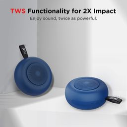 boAt Stone 135 Portable Wireless Speaker with 5W RMS Immersive Sound,IPX4 Water Resistance, True Wireless Feature, Up to 11H Total Playtime, Multi-Connectivity Modes with Type C Charging(Bold Blue) image 4