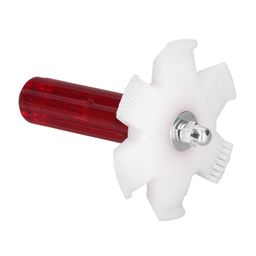Fin Comb, 2 Pcs Easy To Use Air Conditioner Fin Cleaner Compact Detachable Handle for Condenser (White) image 1