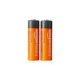 Amazon Basics AA Rechargeable Batteries | 2500 mAh with 1.2 V Power| Ni-MH Batteries | Ultra High Power | for Mid to High Drain Devices (Pack of 2) image 2