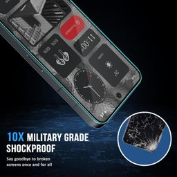 ArmourPro Military-Grade Matte Tempered Glass Screen Protector for Nothing Phone 2 (6.7 Inch) With Installation Kit | Edge to Edge Coverage | Anti-Glare and Anti-Fingerprint (Pack of 2) image 5