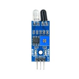 Electronic Spices IR (Infrared) Obstacle Sensor Module Reflective Photoelectric Light Intensity DIY Kit for Arduino UNO image 1
