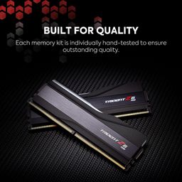G.Skill Trident Z5 RGB Intel XMP 64GB (2 * 32GB) DDR5 6000 MHz CL36-36-36-96 1.35V Desktop RAM Memory - F5-6000J3636F32GX2-TZ5RK image 5