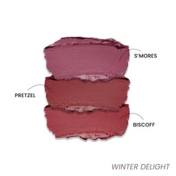 LAMIOR Blurry Fudgy Lip Tint - Combo of 3, Shade - Winter Delight | Ultra Velvety Matte | Transfer Proof & Hydrating Formula | Long-Lasting Lip Tint with Cushion Applicator | Vegan & Cruelty-Free image 2