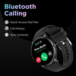 Fire-Boltt Phoenix Smart Watch with Bluetooth Calling 1.3,120+ Sports Modes, 240 * 240 PX High Res with SpO2, Heart Rate Monitoring & IP67 Rating (Black) image 3