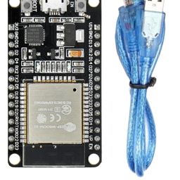 PAGALCODER | ESP32 Development Board | WiFi - Bluetooth Dual Core Chip | with Esp32 Compatible USB Cable | Smart Instruction Manual Inside | (Original ESP- Wroom-32) image 1