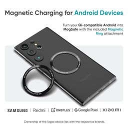Ambrane 10000mAh MagSafe Powerbank with Stand 22.5W Wired & 15W Wireless Fast Charging Dual Input (Type-C & Lightning) | Triple Output | for iPhone 16/15/14/13/12 & Android Devices (PB11, Purple) image 4