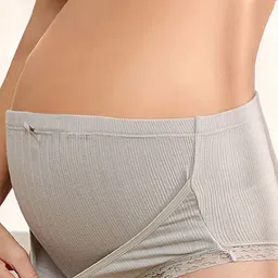 SYGA Women High-Waist Adjustable Maternity Mid-Term Brief-image-23