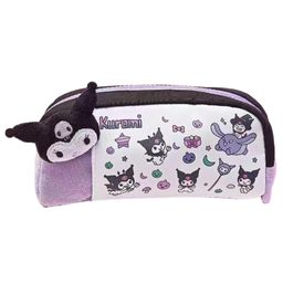 Bunie Cute Cartoon Design Pencil Pouch for KidsPurple-11