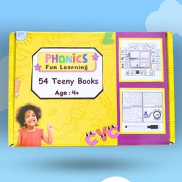 Phonics Fun Learning (54 Teeny books) - Miniature Reading Books for Kids 4+ Ignite a Love for Reading - English-2