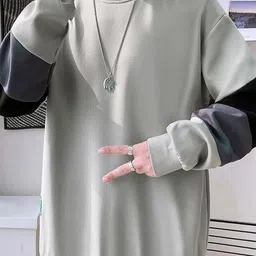 StyleCast x Revolte Men Colourblocked Sweatshirt-image-66