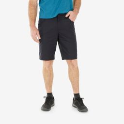 Men Light Cargo Shorts Smoked Black - NH500-image-7