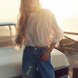 H&M Barrel High Cropped Jeans-picture-16