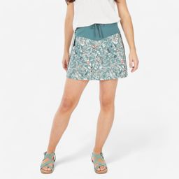Women Pleated Skort with Pocket Light Green - NH500-image-5