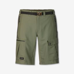 Men's durable khaki trekking shorts, MT500-image-62