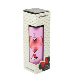 Disney Girls Pink Minnie Mouse Printed Water Bottle 500 ml-1