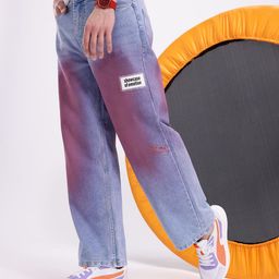 Kook N Keech Men Straight Fit Printed Acid Wash Pure Cotton Jeans-picture-24