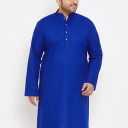 VASTRAMAY Men Blue Kurta-picture-57