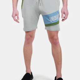 Duke Cement Regular Fit Printed Shorts-picture-31