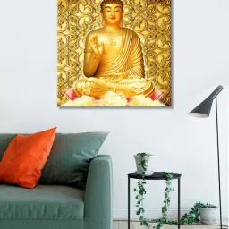 999store Gold & Brown Golden Buddha Wall Paintings-14
