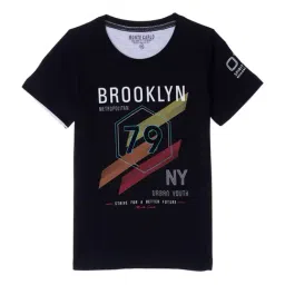 Monte Carlo Kids Black Cotton Printed T-Shirt-picture-21