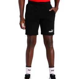Puma Essentials Black Cotton Shorts-image-34
