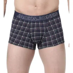 Jack & Jones Estate Blue Checks Trunks-image-29