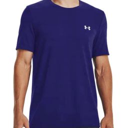 Under Armour Blue Regular Fit Printed Sports T-Shirt-image-31