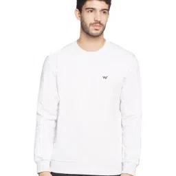 Wildcraft Off White Round Neck Sweatshirt-image-7